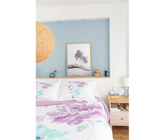 Conforama Funda Nórdica Big Flow Malva Big Big Flow - Multicolor - Cama90 (160X270)