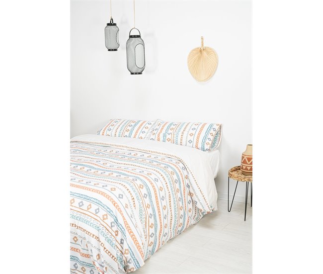 Conforama Funda Nórdica Hipster Hipster - Blanco - Cama90 (160X270)