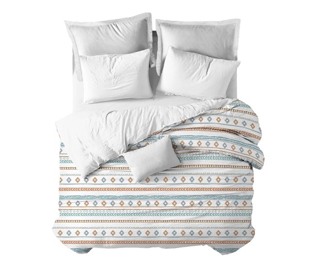 Conforama Funda nórdica Hipster Hipster - Blanco - Cama90 (160X270)