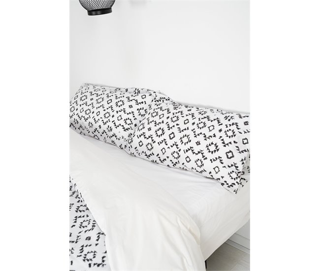 Conforama Funda Nórdica Ikats Ikats - Blanco - Cama90 (160X270)
