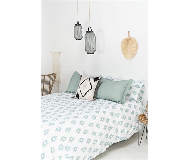 Conforama Funda Nórdica Kilim Agua Kilim - Blanco - Cama90 (160X270)