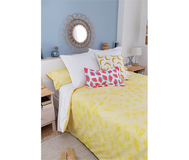 Conforama Funda Nórdica Lemon West Lemon Lemon West - Amarillo - Cama90 (160X270)