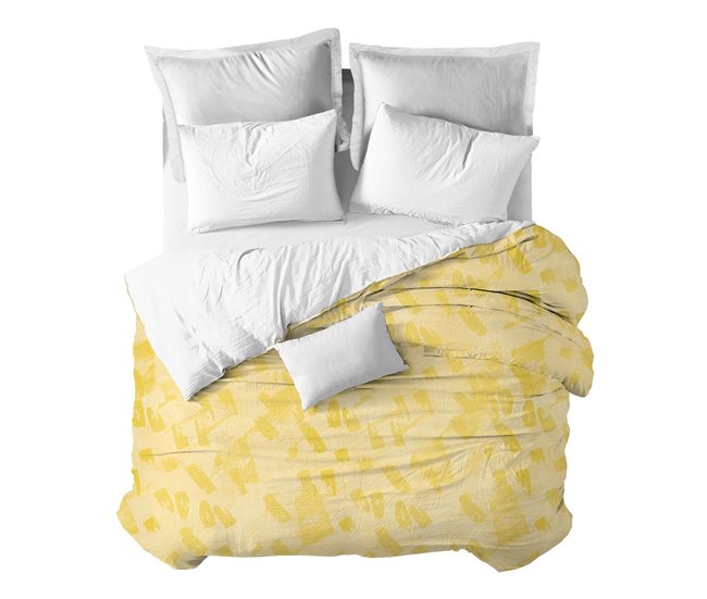 Conforama Funda nórdica Lemon West Lemon Lemon West - Amarillo - Cama90 (160X270)