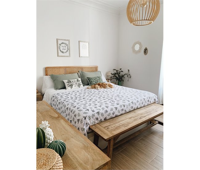 Conforama Funda Nórdica Mediterráneo Mediterráneo - Blanco - Cama90 (160X270)