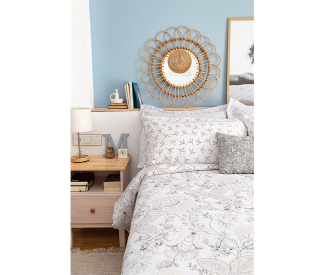 Conforama Funda Nórdica Paisley Air Paisley - Blanco - Cama90 (160X270)