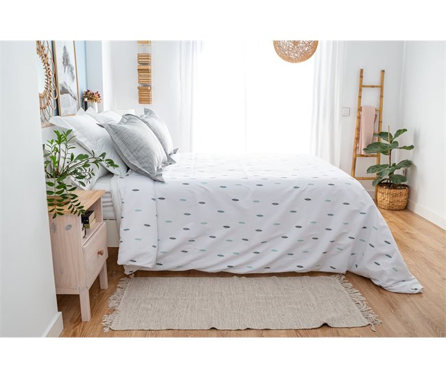Conforama Funda Nórdica Pine Pine - Blanco - Cama90 (160X270)
