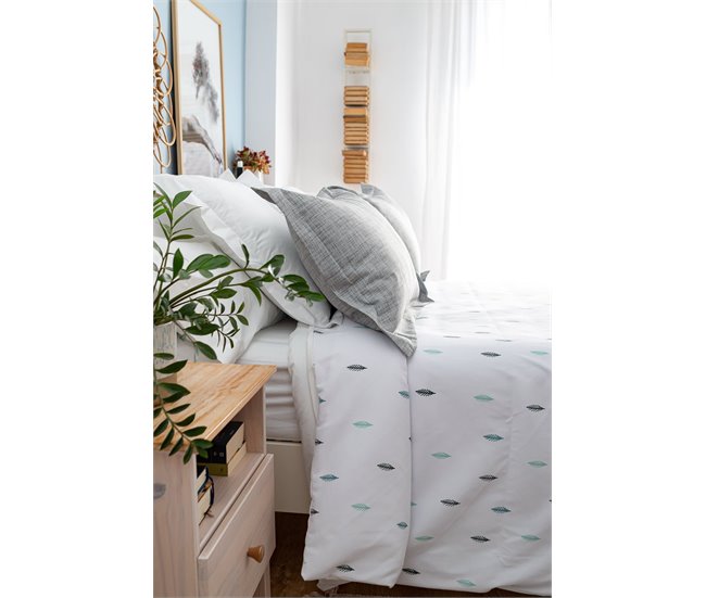 Conforama Funda Nórdica Pine Pine - Blanco - Cama90 (160X270)