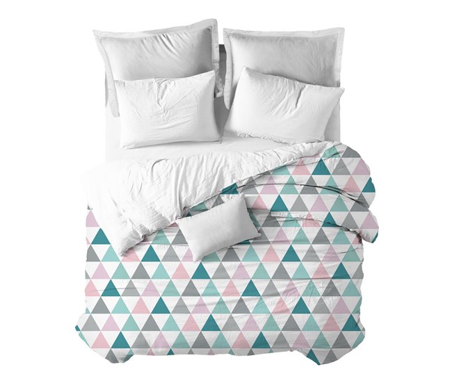 Conforama Funda nórdica Pirineos 96 Pirineos - Multicolor - Cama90 (160X270)