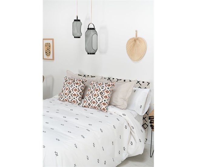 Conforama Funda Nórdica Runa Runa - Blanco - Cama90 (160X270)