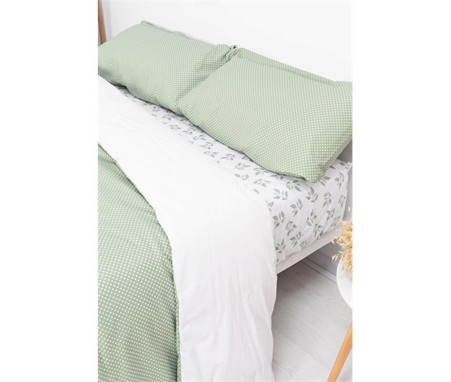 Conforama Funda Nórdica Topos S Topos - Verde - Cama90 (160X270)