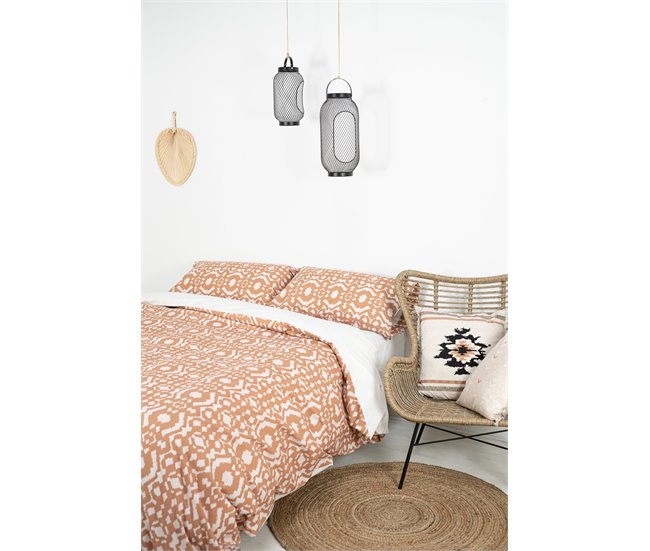 Conforama Funda Nórdica Tribal Tribal - Marrón - Cama90 (160X270)