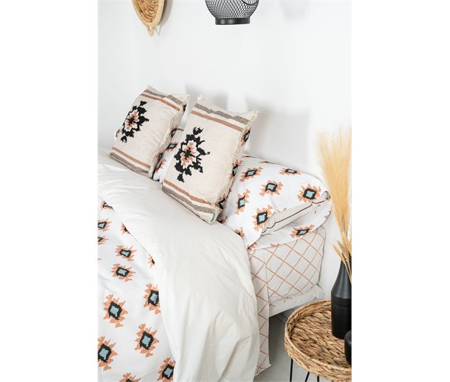 Conforama Funda Nórdica Zulú Zulú - Blanco - Cama150 (240X270)