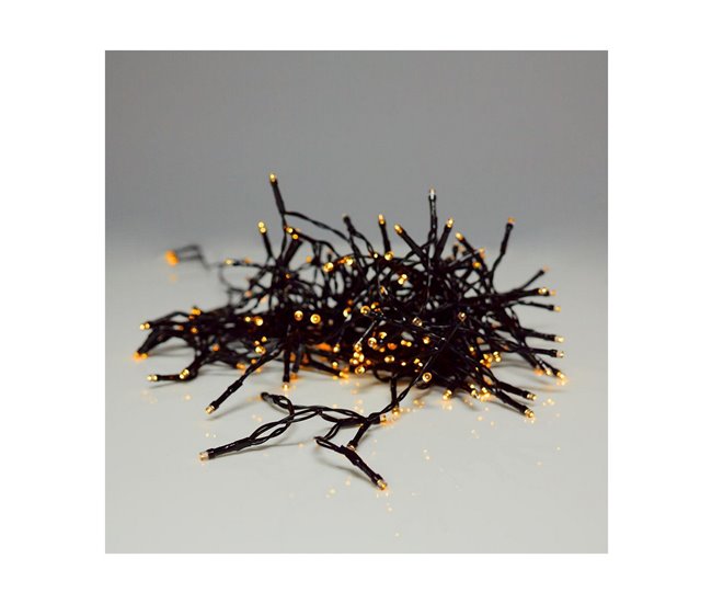 Conforama Guirnalda De Luces LED AX8415210 Negro Blanco Cálido 4 X 4 5 X 7 CM