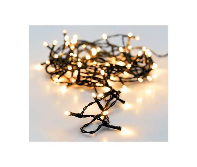 Conforama Guirnalda De Luces LED Blanco Blanco Cálido 53 M