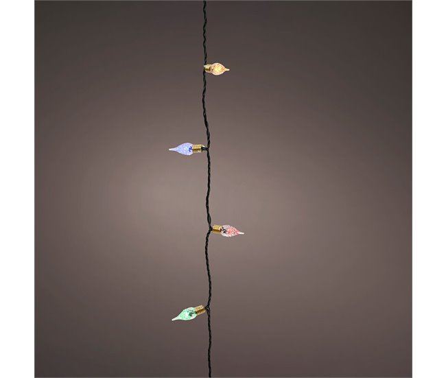 Conforama Guirnalda De Luces LED Lumineo 493271 Vintage Interior Multicolor 11 2 M