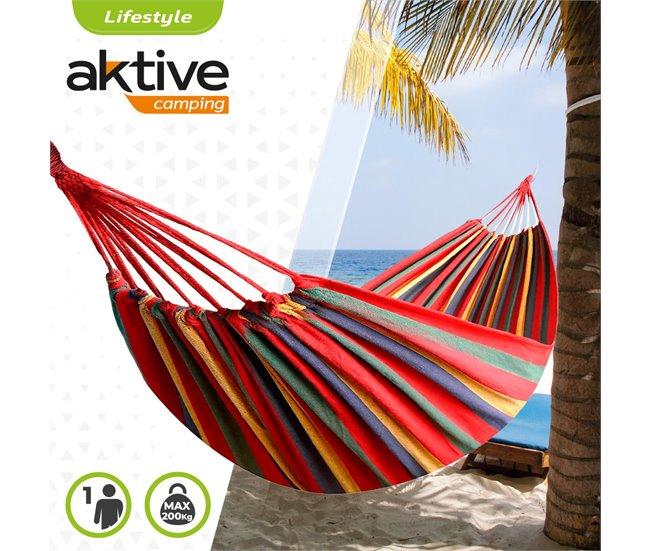 Conforama Hamaca De Algodón Portátil Para Jardín Aktive