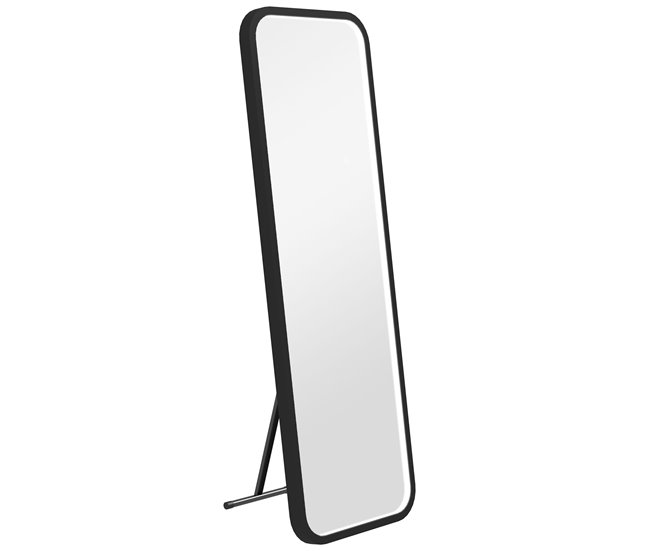 Conforama HOMCOM Espejo de Cuerpo Entero con Luces LED Espejo de Pie 151 5x50 cm Independiente o Pared con Iluminación Ajustable de 3 Colores Función de Memoria para Dormitorio