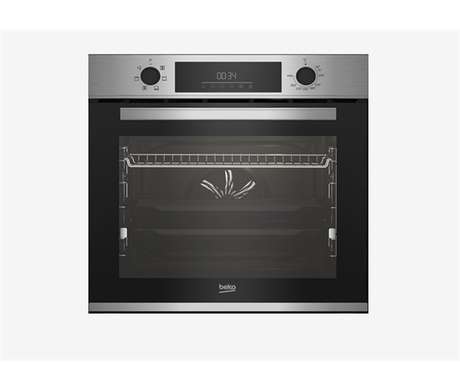 Conforama Horno BEKO BBIE123001XD multifunción. A. Inox y negro