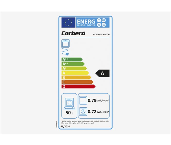 Conforama Horno Compacto CORBERÓ CCHCV4521M Multifunción