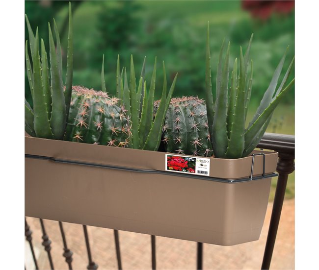 Conforama Jardinera 60 Cm Con Soporte Perimetral Metálico