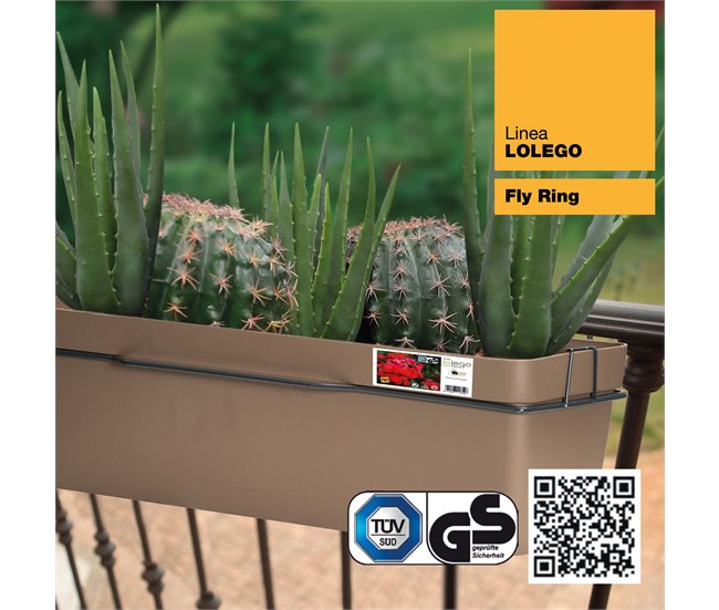 Conforama Jardinera 60 Cm Con Soporte Perimetral Metálico