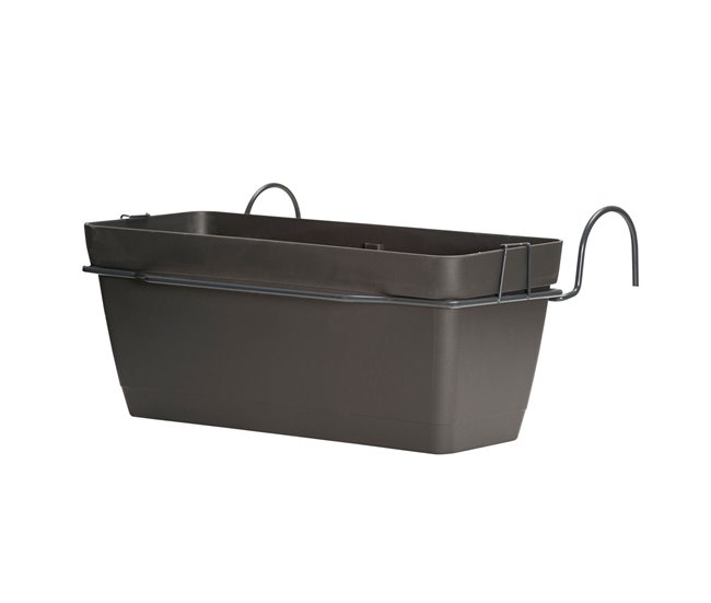 Conforama Jardinera 60 cm con soporte perimetral metálico