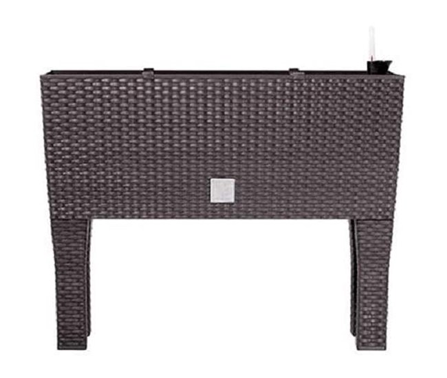 Conforama Jardinera C/patas Mod. Rato Jh 600. C/autorriego 60x25x46cm. Antracita