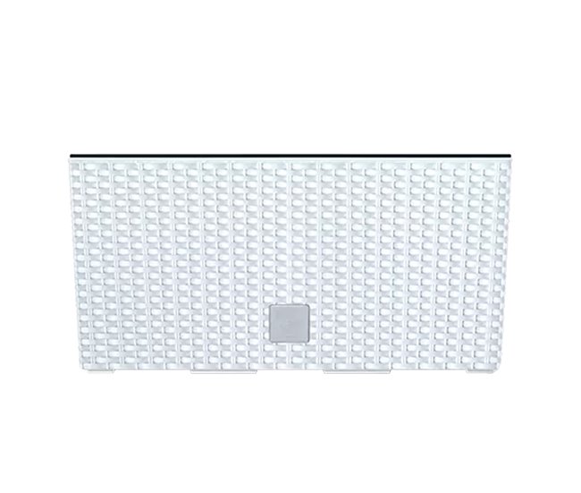 Conforama Jardinera Para Balcón Rato Case Dimensiones (Mm) 395X185X195 Color Blanco