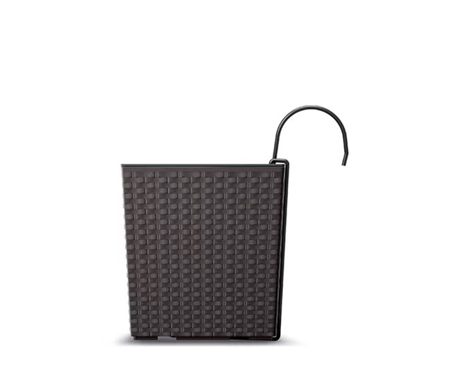 Conforama Jardinera Para Balcón Rato Case W Dimensiones (Mm) 395X185X195 Color Blanco