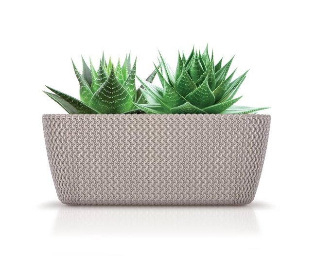 Conforama Jardinera Para Balcón Splofy Case 4L. Dimensiones (Mm) 297X145X133 Color Antracita