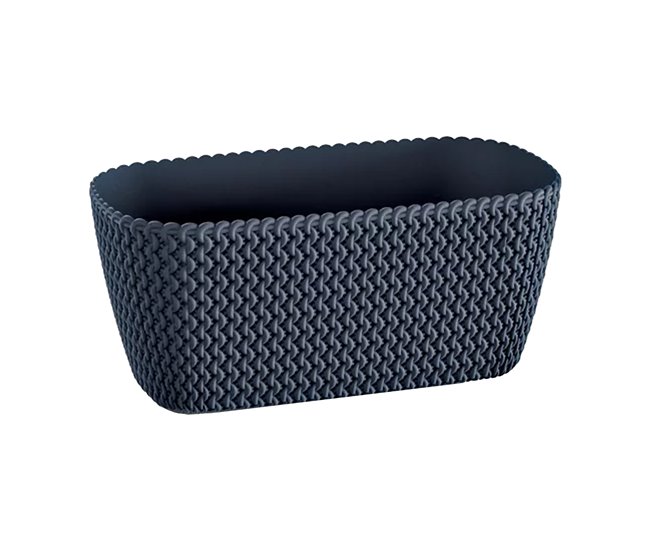 Conforama Jardinera Para Balcón Splofy Case 4L. Dimensiones (Mm) 297X145X133 Color Antracita