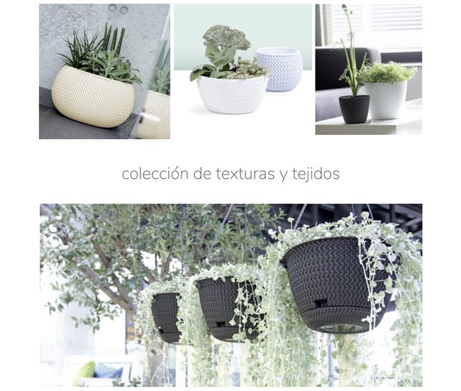 Conforama Jardinera Para Balcón Splofy Case 4L. Dimensiones (Mm) 297X145X133 Color Blanco