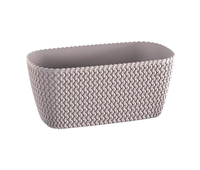 Conforama Jardinera Para Balcón Splofy Case 4L. Dimensiones (Mm) 297X145X133 Color Mocca