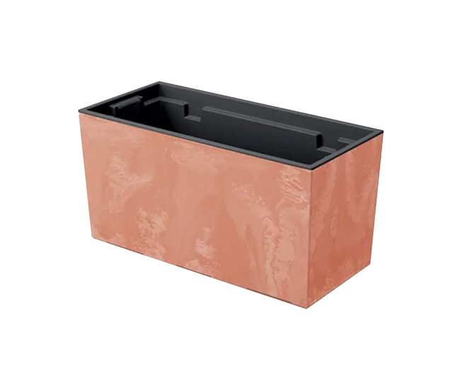 Conforama Jardinera Para Balcón Urbi Case Beton Effect Dimensiones (Mm) 395X185X195 Color Terracota