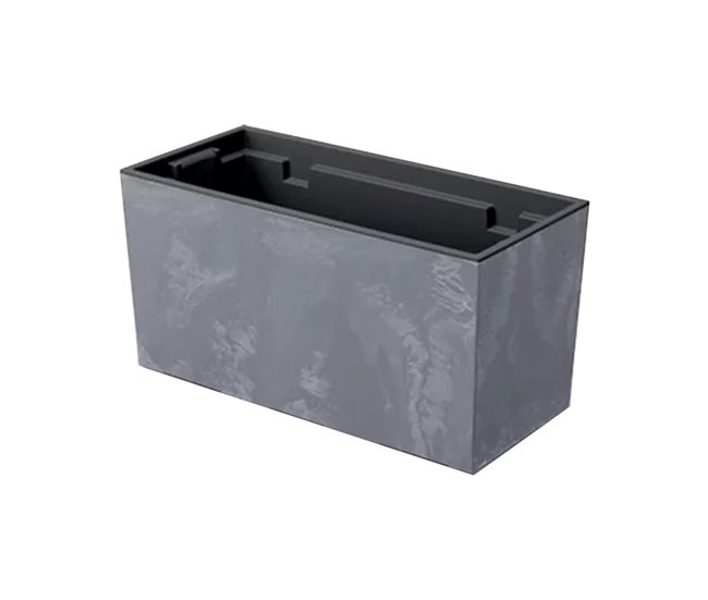 Conforama Jardinera Para Balcón Urbi Case Beton Effect Dimensiones (Mm) 395X185X195 Color Marengo