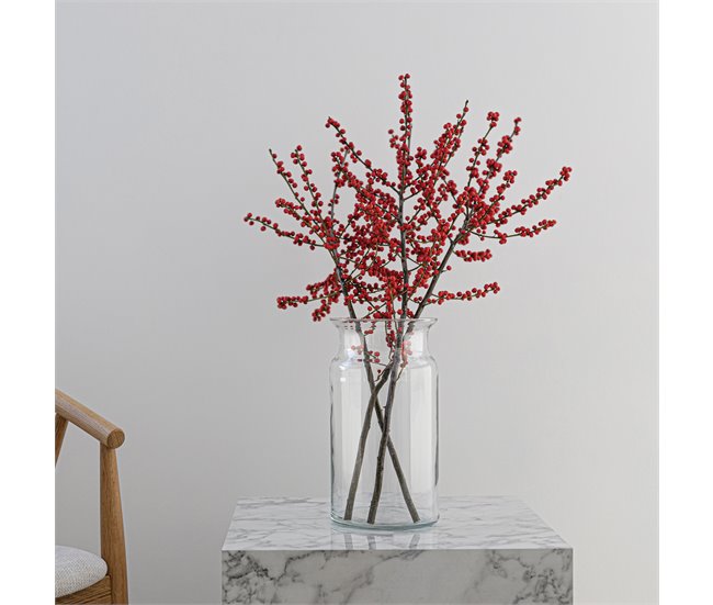 Conforama Jarrón JANNA Cristal 29 5x16x16cm Marca TREND GLASS