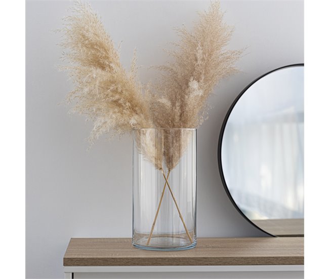 Conforama Jarrón MAGNOLIA Cristal 29x15 8x15 8cm Marca TREND GLASS