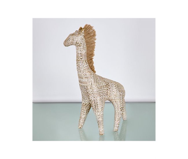 Conforama Jirafa Presume De Casa Safari22.5*34*9.5doradoresina