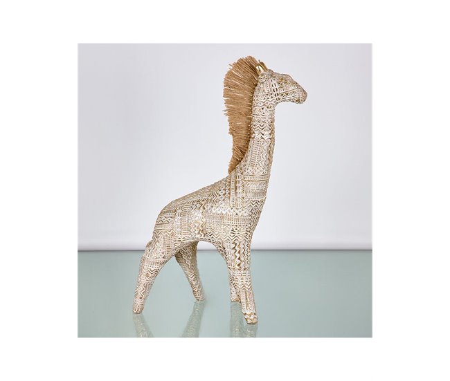 Conforama Jirafa Presume De Casa Safari22.5*34*9.5doradoresina