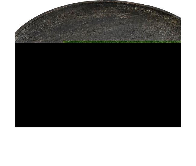 Conforama Juego De 2 Mesas DKD Home Decor Marrón Negro 55 X 55 X 50 Cm