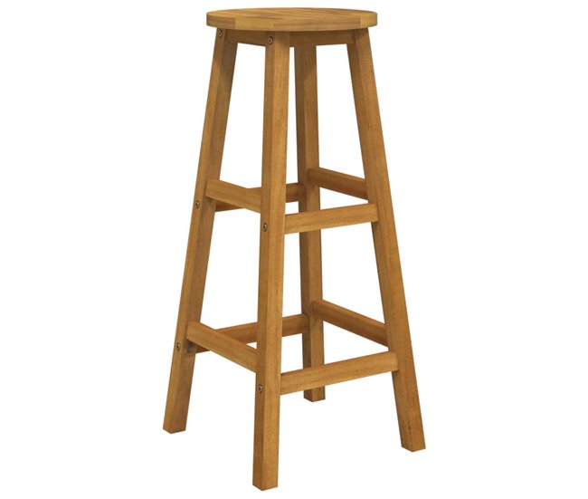 Conforama Juego De Bar 3 Piezas Madera Maciza Acacia