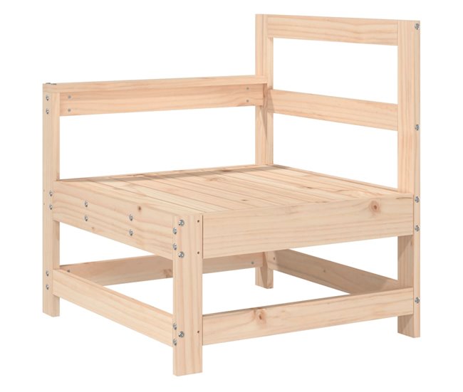 Conforama Juego De Muebles De Jardin 4 Piezas Madera Maciza De Pino