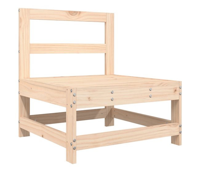 Conforama Juego De Muebles De Jardin 4 Piezas Madera Maciza De Pino