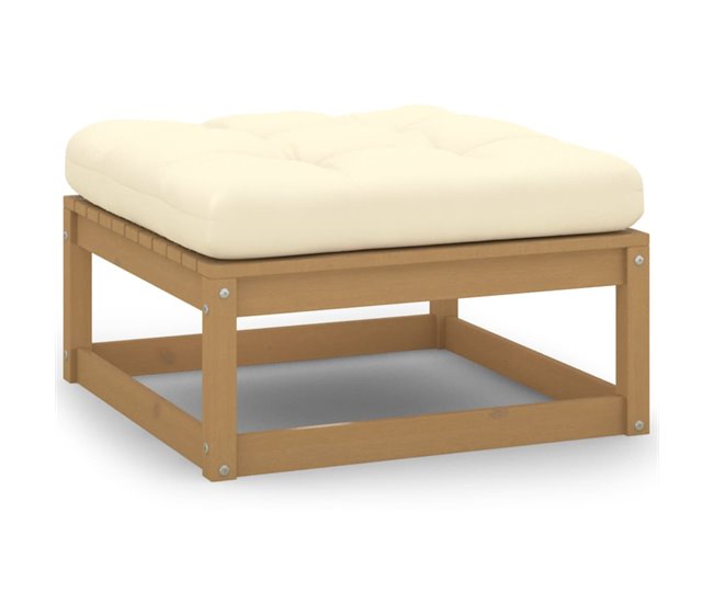 Conforama Juego De Muebles De Jardin 5 Piezas Y Cojines Madera Pino Maciza
