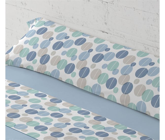 Conforama Juego De Sábanas Tres Piezas Cama De 90cm Celara Azul Donegal