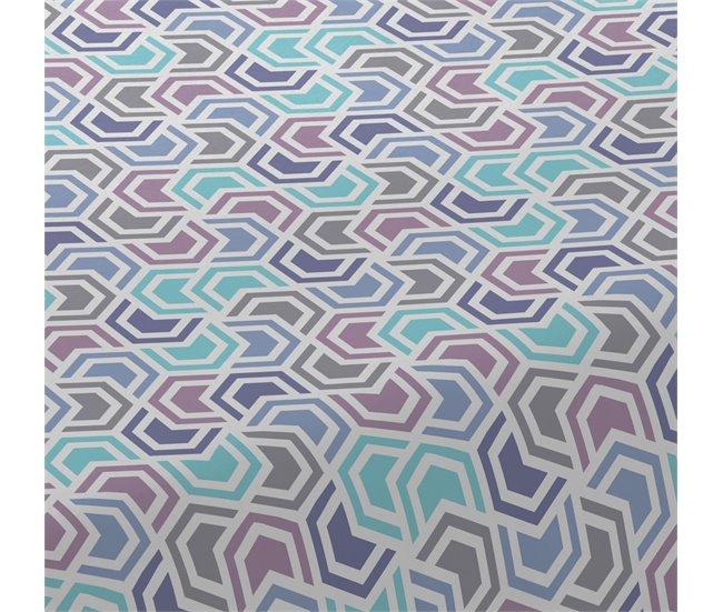 Conforama Juego De Sábanas Tres Piezas Cama De 90cm Diania Azul Donegal