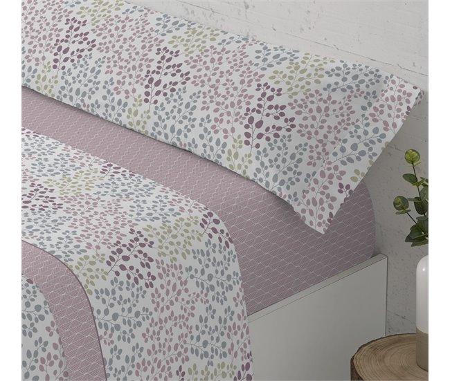 Conforama Juego De Sábanas Tres Piezas Cama De 90cm Slen Rosa Donegal