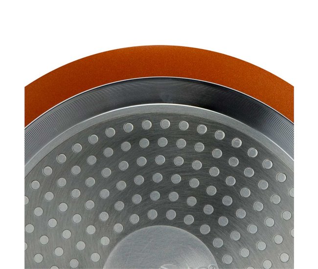 Conforama Juego Sartenes Provenza Set 3 Piezas Cocina Vitro Inducción Aluminio Gridinlux