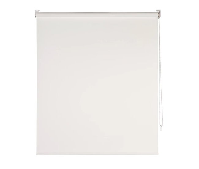 Conforama KAATEN Colors Estor Enrollable Opaco Oscurante | Medidas 135x250 | Color: Blanco (White) | Fabricado En Europa | Garantía 3 Años