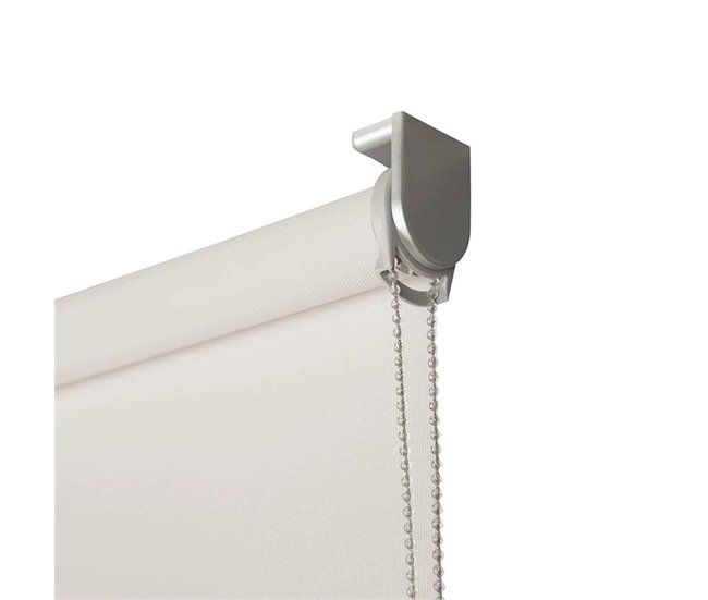 Conforama KAATEN Estor Enrollable Screen | Apertura 10% | Medidas 105x250 | Color: Blanco Lino | Fabricado En Europa | Garantía 3 Años